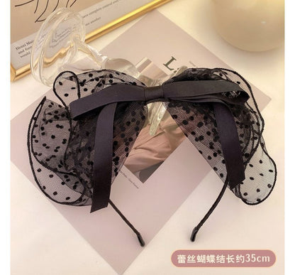 Mesh Bow Hair Clip (Various Designs)