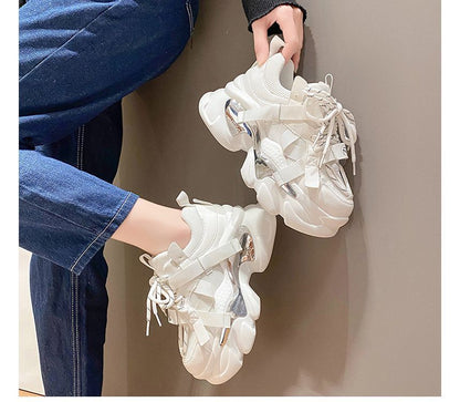 Sneakers Lace Platform Up