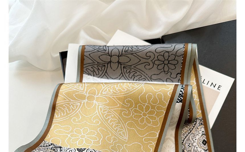 Scarf Silk Print