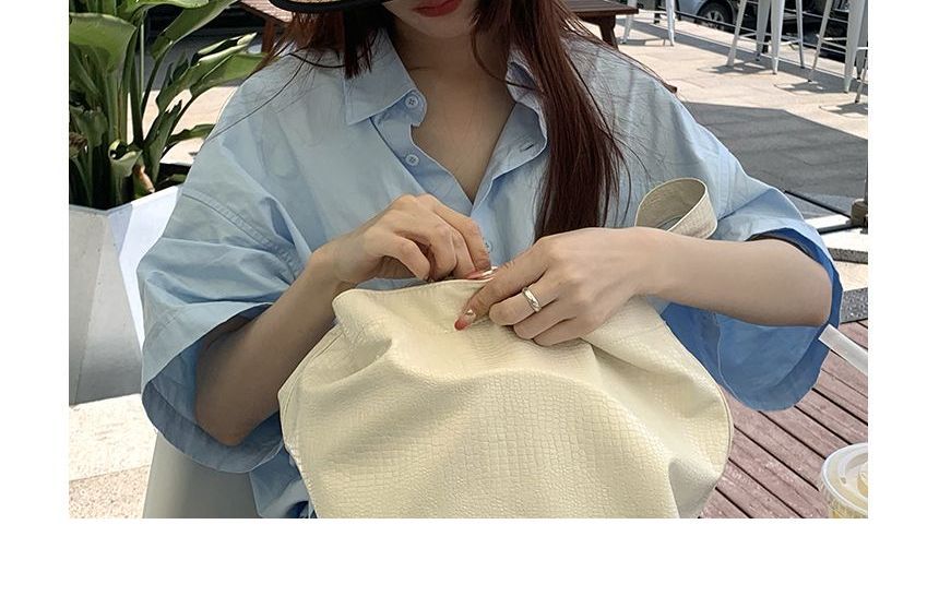 Contrast Sun Visor Trim Straw