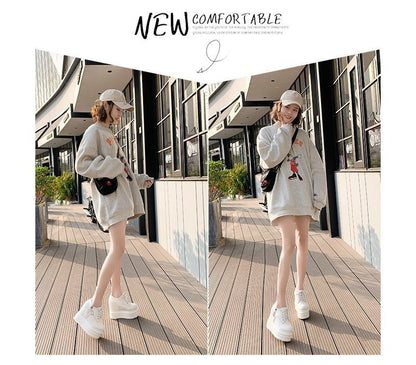 Ups Hidden Platform Lace Wedge