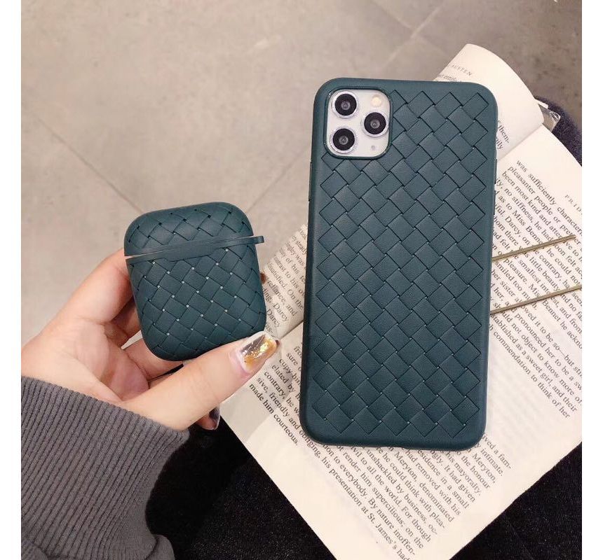 Faux Woven AirPods / Pro Earphone Case Skin