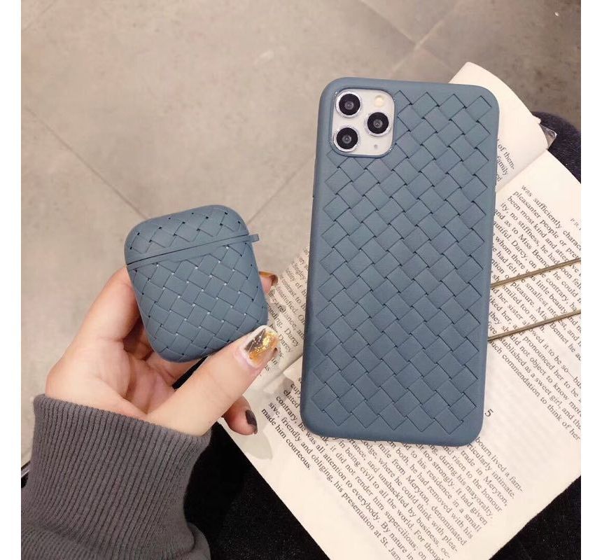 Faux Woven AirPods / Pro Earphone Case Skin