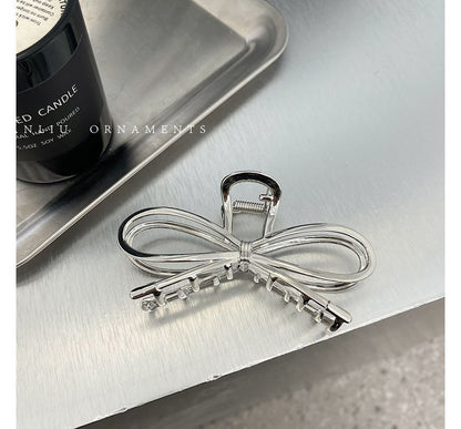 Bow Alloy Hair Clamp