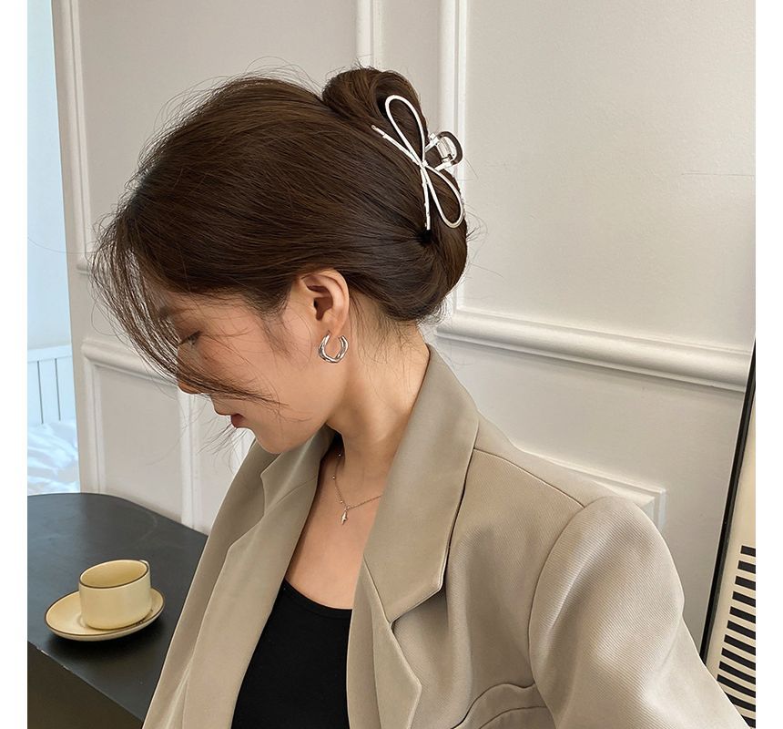 Bow Alloy Hair Clamp