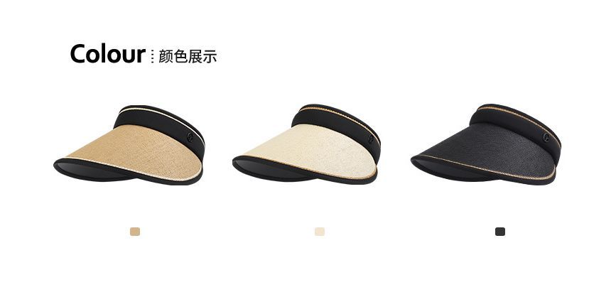 Visor Straw Adjustable