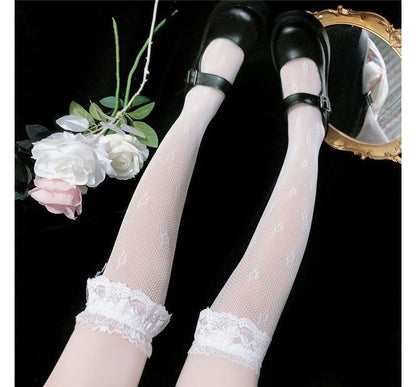 Bow Lace Socks