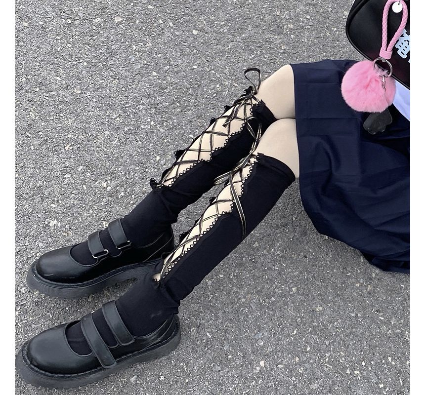 Lace Up Socks Egirldoll