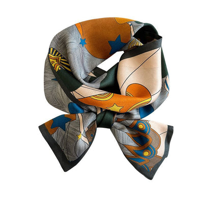 Silk Scarf Print