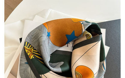Silk Scarf Print