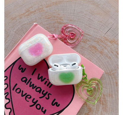 Heart Shell Textured AirPods / Pro Earphone Case Skin