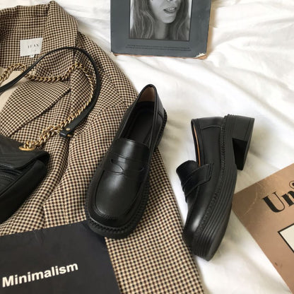 Platform Penny Loafers