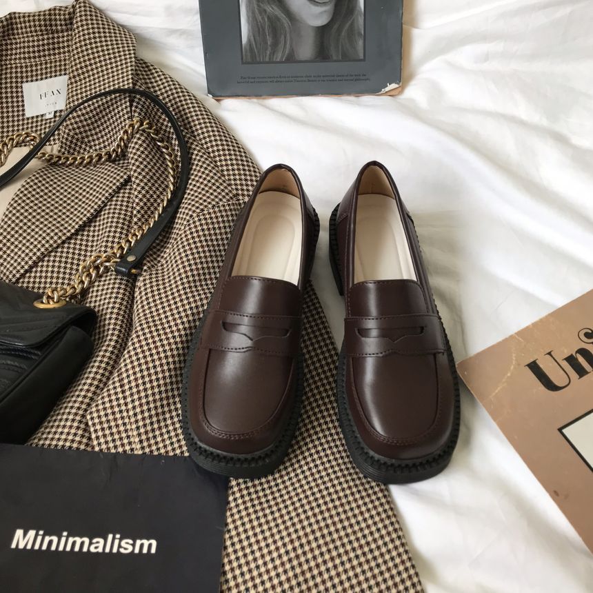 Platform Penny Loafers