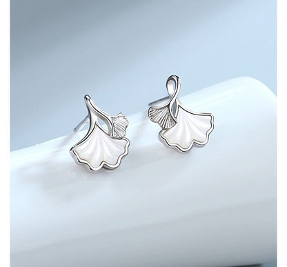 Leaf Sterling Silver Earring