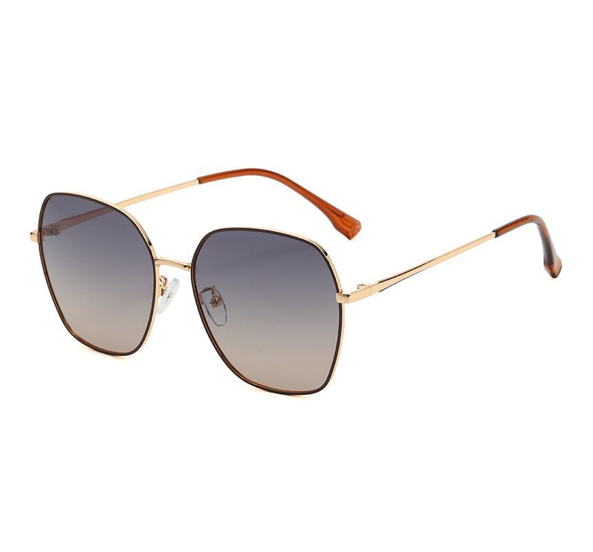 Polarized Metal Frame Sunglasses