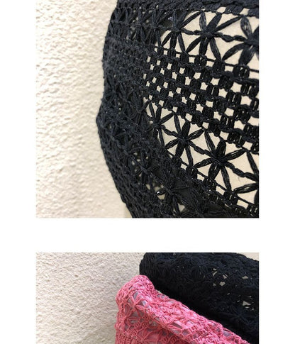 Cutout Embroidered  Beret