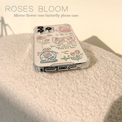 Butterfly Phone Mirrored Case