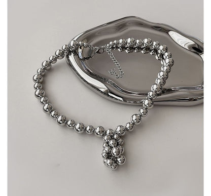 Pendant Alloy Bead Choker
