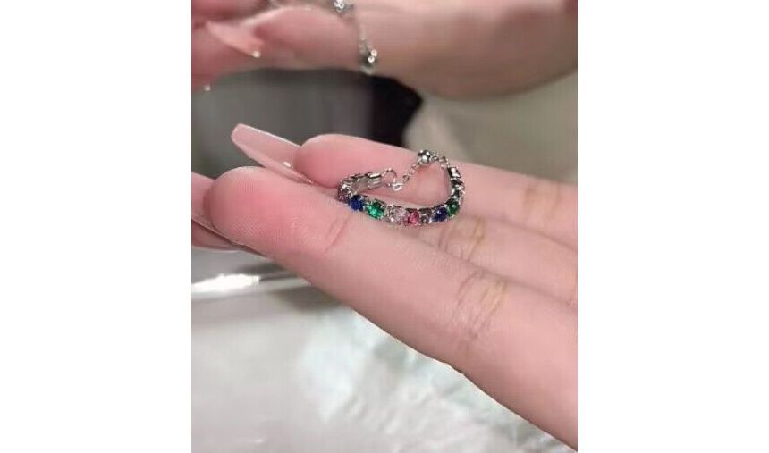Ring Alloy Rhinestone