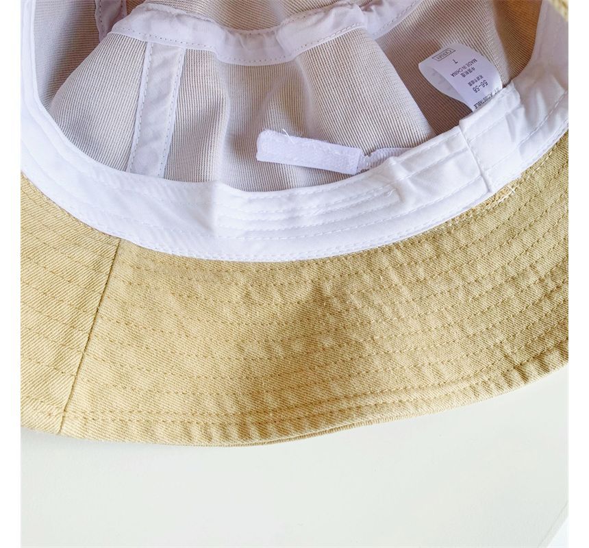 Lettering  Applique Bucket Hat