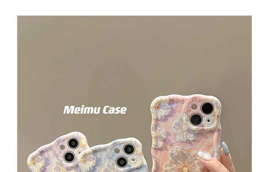 Print Case Flower Phone