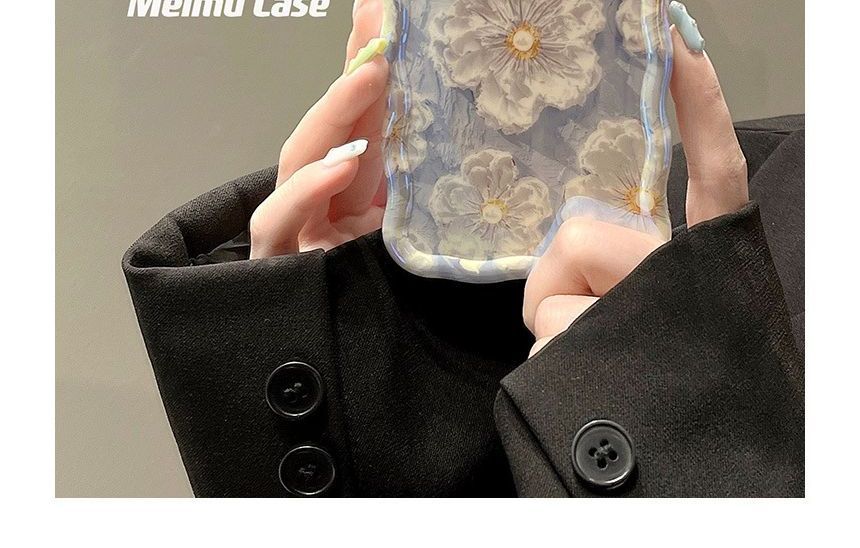 Print Case Flower Phone