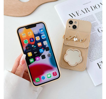 Case Mirrored Card Phone Holder