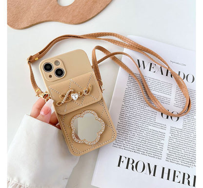 Mirrored Card Holder Phone Case