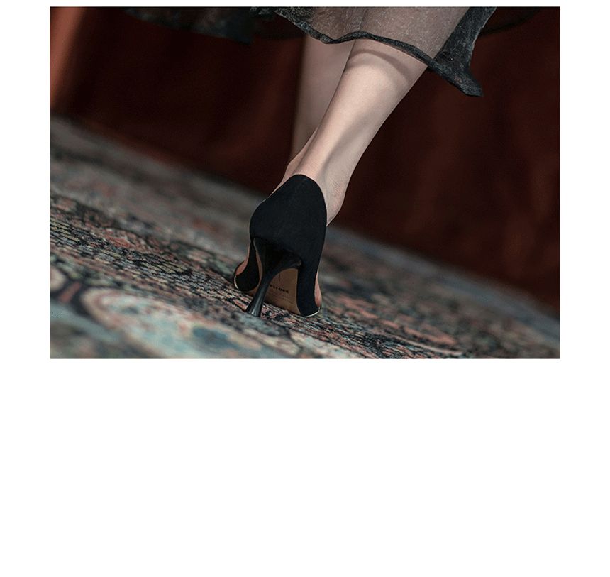 High Heel Pumps Plain D'Orsay