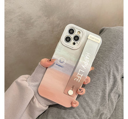 Phone Case Strap Smiley