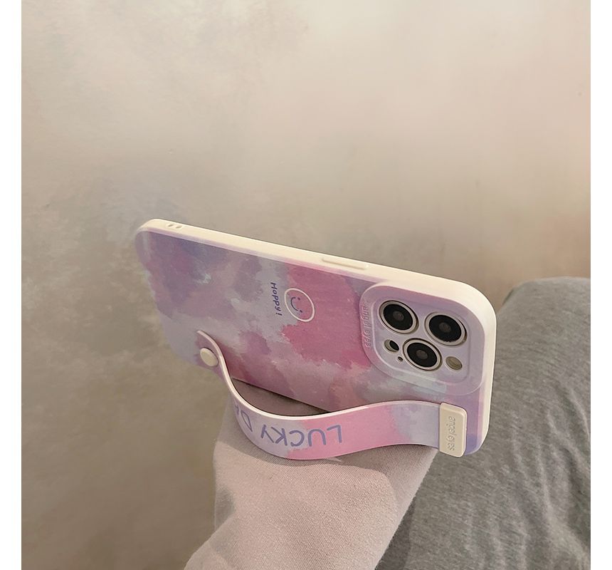 Phone Case Strap Smiley