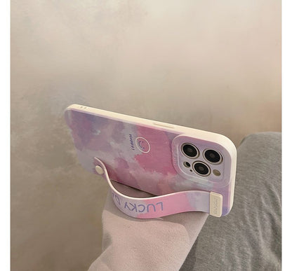 Phone Case Strap Smiley