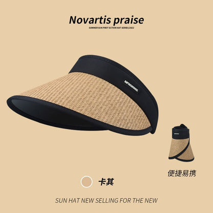 Straw Sun Visor