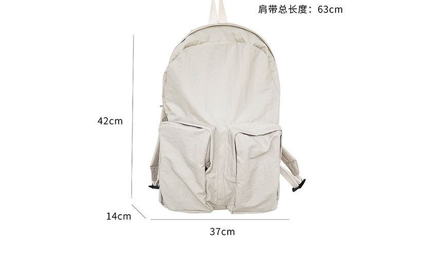 Backpack Zip Nylon