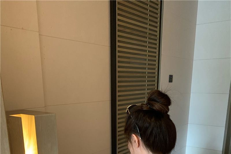 Dress Midi Two-Tone Sleeveless Slim-Fit