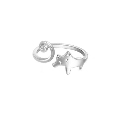 Cat Open Ring