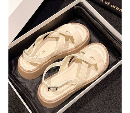 Platform Slingback Sandals