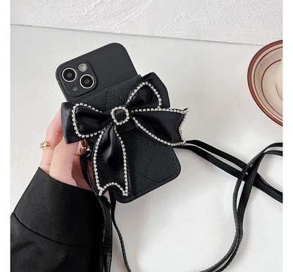 Phone Embellished Card Case Holder