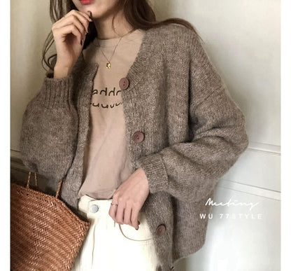 Crew Short-Sleeve Neck Lettering T-Shirt