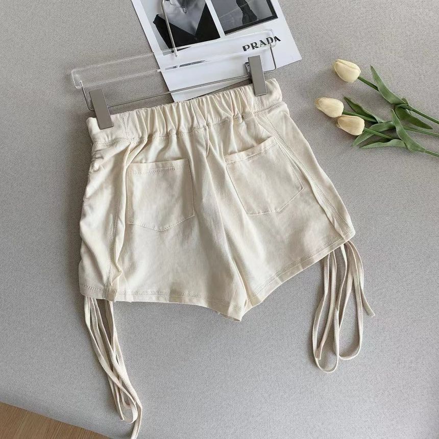 Plain Hot Mid Pants Rise
