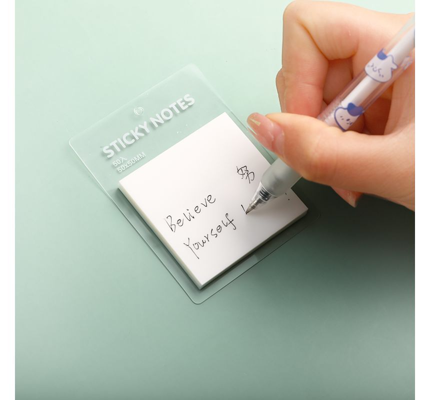 Translucent PET Sticky Note