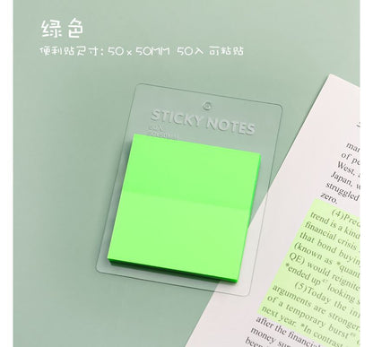 Translucent PET Sticky Note