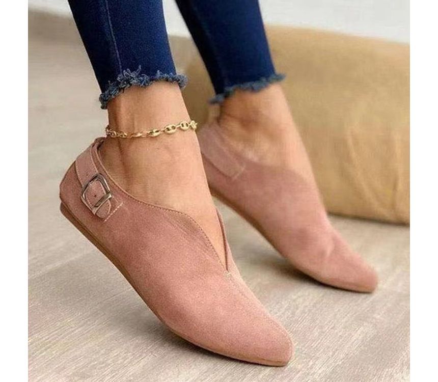 Slip-Ons Strap Chain Flat
