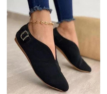 Slip-Ons Strap Chain Flat