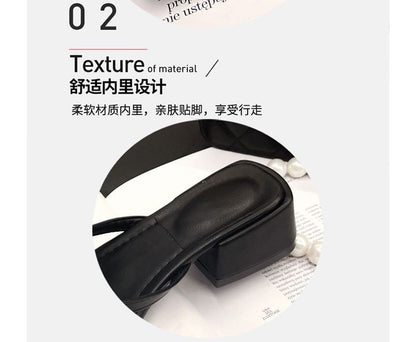 Heel Chunky Flip-Flops