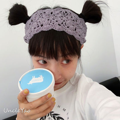 Eyelet Knit Headband