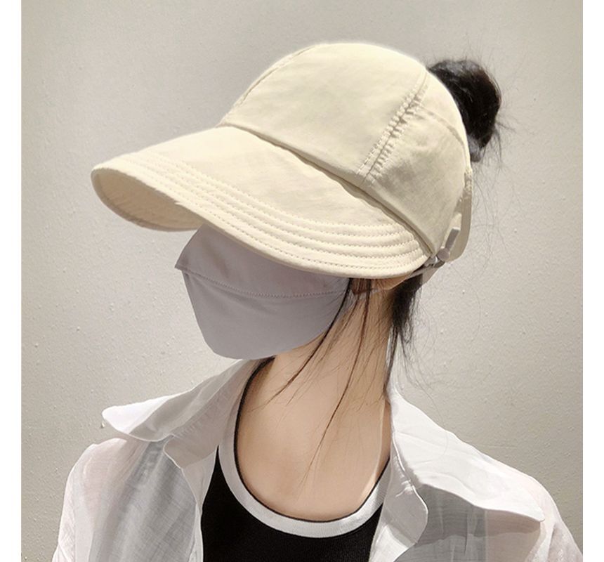 Plain Open Top Sun Hat