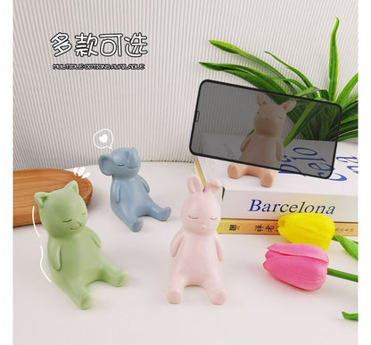 Animal Resin Desktop Phone Stand