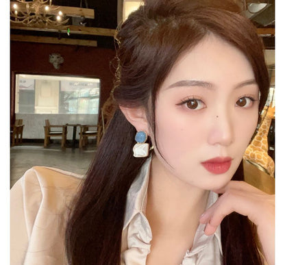 Dangle Earring Alloy Resin