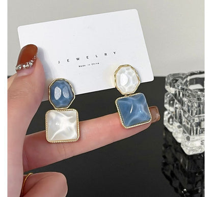 Dangle Earring Alloy Resin